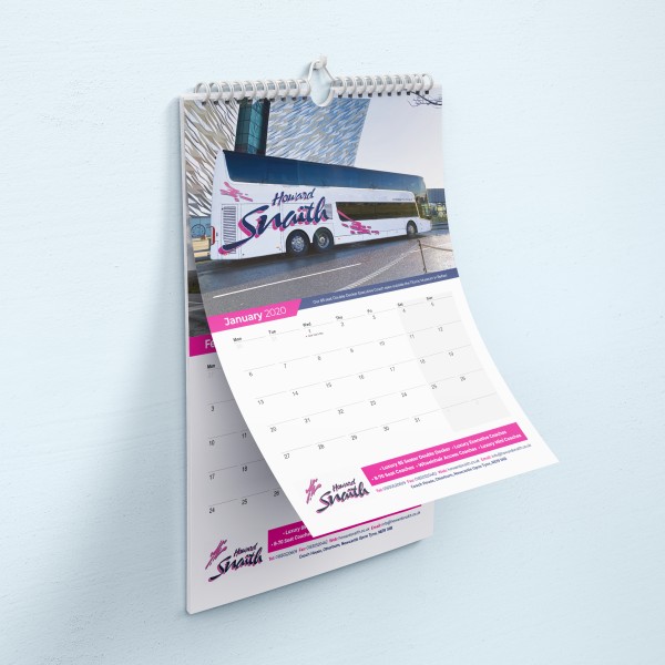 Wiro Bound & Thumb Cut Calendars